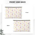 thumbnail image 2 of Rocae Tropical Fruit for Cosmetic Bags for Women Paper Reusable Cosmetic Bag Travel Toiletry Organizer Capacity Multipurpose Zipper Pouch, 2 of 8