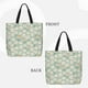 thumbnail image 2 of Balery Daisies Flowers Bolsa de Mano para Mujeres con Cremallera, Bolsa de Gimnasio con Compartimentos, Bolsa para Laptop, Bolsa para Trabajo, 2 of 7