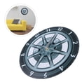 thumbnail image 6 of Tineasur Acrylic Car Wheel Wall Clock Industrial Style Home Decor Unique Gift for Living Room Office, 6 of 6