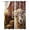 Brown, variant on Farm Panda Blackout Curtains for Bedroom Living Room Darkening Curtains 63 Inches Long Farmhouse Barn Funny Animals Butterfly Window Curtain 2 Panels Set Window Treatment Grommet Drapes 42"x63"