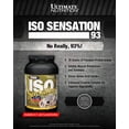 thumbnail image 4 of Ultimate Nutrition Iso Sensation 93 with Glutamine ,Whey Protein Isolate Powder-30 Grams of Protein-5lb, 4 of 5