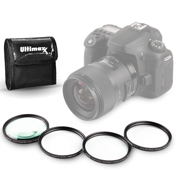 Kit de Filtros Macro Ultimaxx 46 mm 1, 2, 4 y 10 Dioptrías