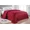 Burgundy, variant on Amrani Bed Cover Embossed Blanket, Soft Premium Microplush - Queen Plum