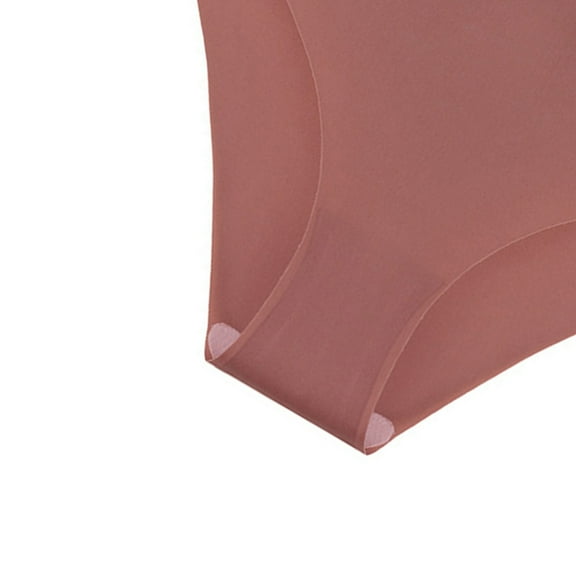 Vedolay Womens Briefs Seamless Underwear for Women No Show Panties Feel Air Invisibles Bikini Panties,Purple One Size