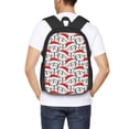 thumbnail image 4 of Easygdp Cute Christmas Hat Penguin Mochila de Gran Capacidad Minimalista Ideal para Escuela, Viajes y Uso Diario, 4 of 6