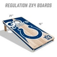 thumbnail image 4 of YouTheFan NFL Indianapolis Colts 2' x 4' Cornhole Game, 4 of 6
