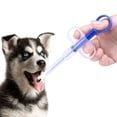 thumbnail image 1 of dispensadores de medicamentos para mascotas, jeringas y agua para perros, color azul, 1 of 5