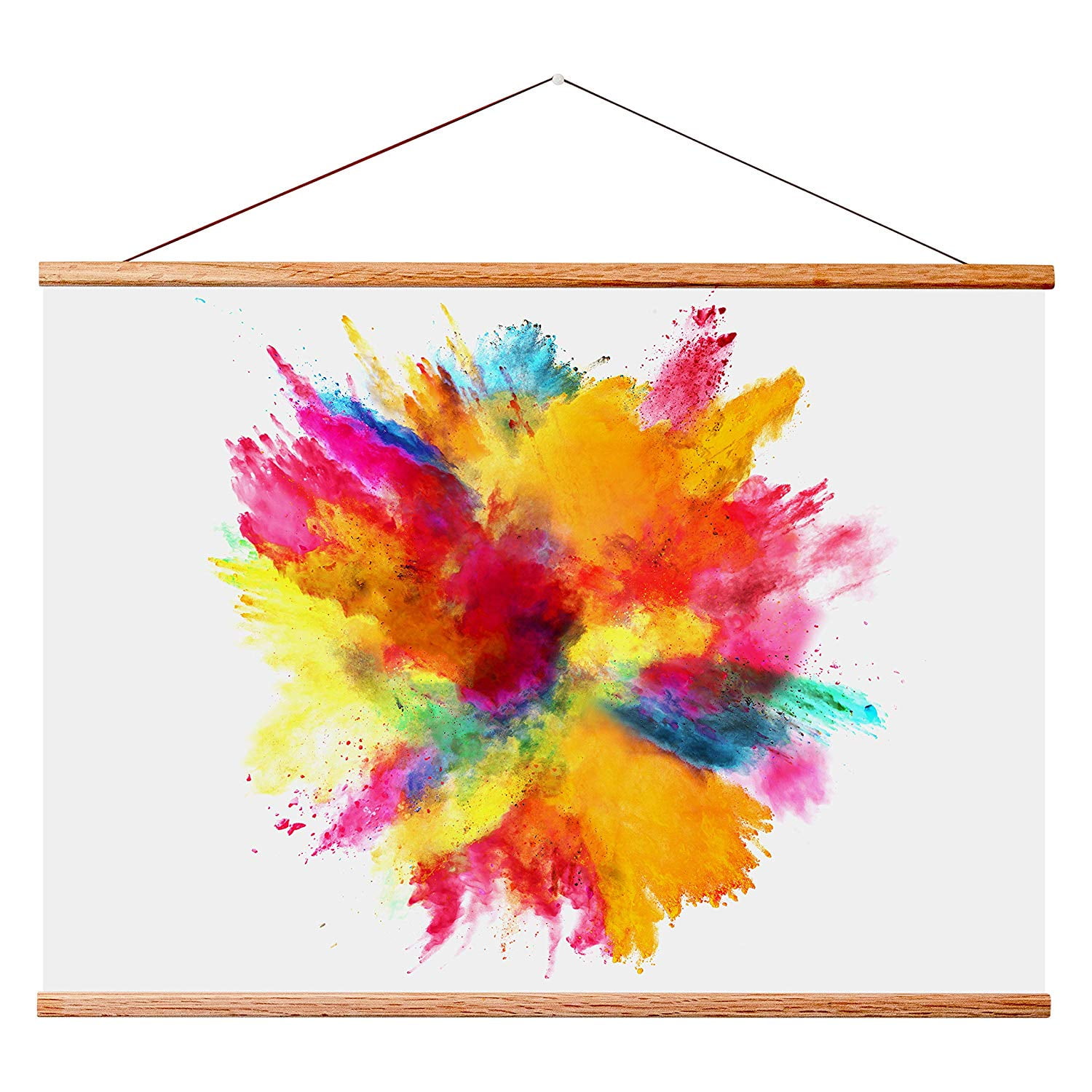 Landmass 40" Wide Wood Poster Hanger 40x20 40x30 Wall