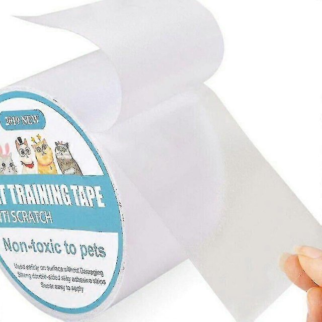 Cinta protectora antiarañazos para mascotas, gatos y perros, para sofás y puertas.