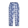 thumbnail image 1 of Birdeem Pantalon Grand Décontracté en Coton et Lin Imprimé pour Femme, 1 of 4
