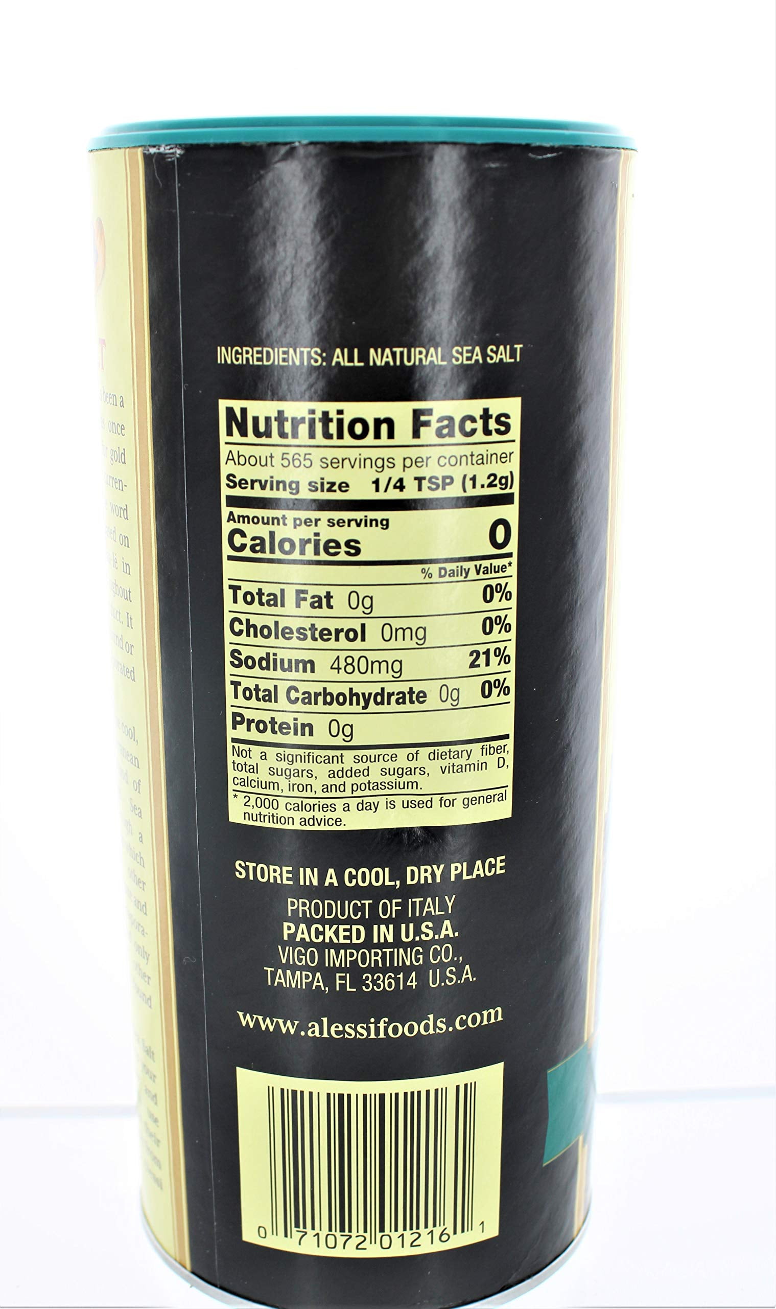 Alessi - Exquisite Mediterranean Sea Salt Duo, 2-Pack of 24 Oz Pkgs