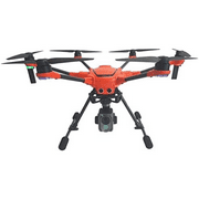 Yuneec H520E CGOETX System Configurable Bundle H520E airframe, CGOETX 3-axis Gimbal Camera, ST16S, Filter Ring, Two 520 Battery, Lanyard, Charging Cube, Soft Carrying Case (Orange) - New