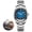 AD2554 Blue, variant on Men's Quartz Watches 36mm Stainless Steel Sapphire 100m Waterproof Luminous Dress Watch