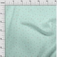 thumbnail image 3 of oneOone Georgette Viscose Aqua Blue Fabric Kids Rainbow Craft Projects Decor Fabric Printed By The Yard 42 Inch Wide, 3 of 4