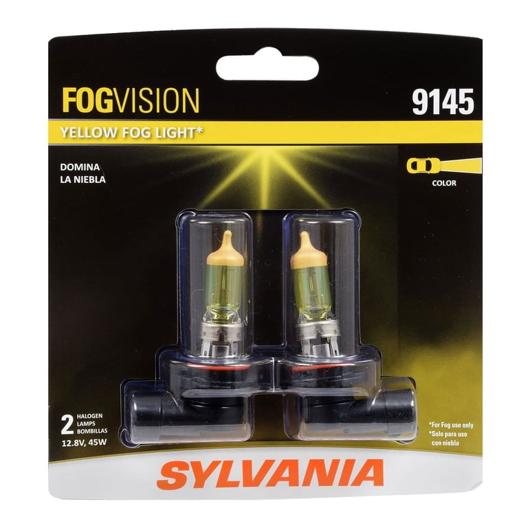 Sylvania Silverstar H10 9145 45W Two Bulbs Fog Light