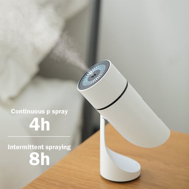 Humidificador de escritorio con luz LED de Color humidificador de 260ML para el hogar de la oficina del dormitorio del bebé