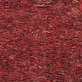 thumbnail image 3 of SAFAVIEH Mariam Leather Shag Area Rug, Red, 4' x 6', 3 of 4