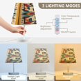 thumbnail image 4 of BZSMCE Table Lamp Creative Colorfull Texture Pattern Simple Pattern Night Light, 4 of 8
