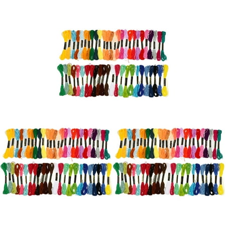 

3 Sets Weaving DIY Craft Bracelet Material Embroidery Tools Friendship Kits Braclets Machine Sewing Thread Braiding Board Colorful Woven Suit Wood