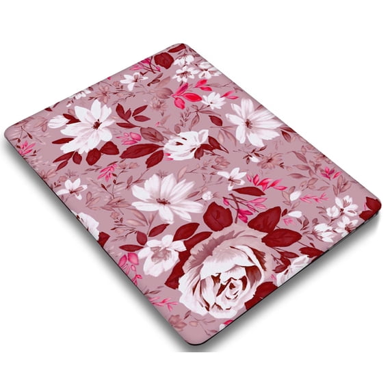 KSK KAISHEK Protective Case Hard Cover for MacBook Pro 13 inchs with No Touch Early Late 2012/2013/2014/2015 A1425 A1502, Flowers 372