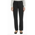 thumbnail image 5 of DKNY Women's High Waist Dress Pants Straight Leg Ponte Pant Business, Gray, Small, 5 of 8