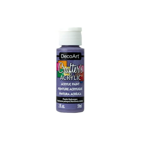 UPC: 0766218115508 | Decoart Crafter s Acrylic Paint 2oz Purple Hydrnga