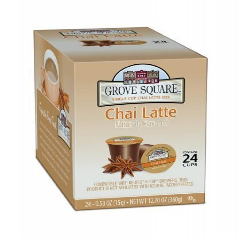 Grove Square Chai Latte, 96count Single Serve Cup for Keurig Kcup
