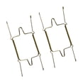 thumbnail image 3 of Colgador de platos para exhibición de platos, soporte de resorte para platos, soporte de gancho invisible para colgar 6 pulgadas, 3 of 7