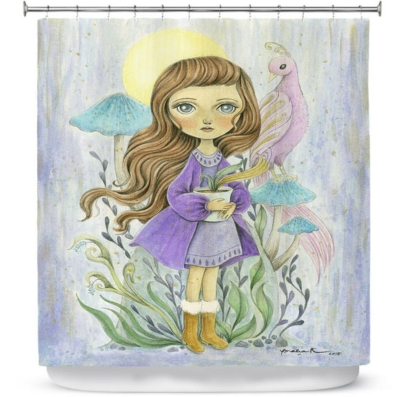 Shower Curtains 70" x 84" from DiaNoche Designs by Amalia K. - Gift of Gold