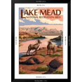 thumbnail image 5 of Art.com Lake Mead - National Recreation Area - Bighorn Sheep Art Print by Lantern Press, Black Frame Wall Art, 32" x 44", 5 of 5