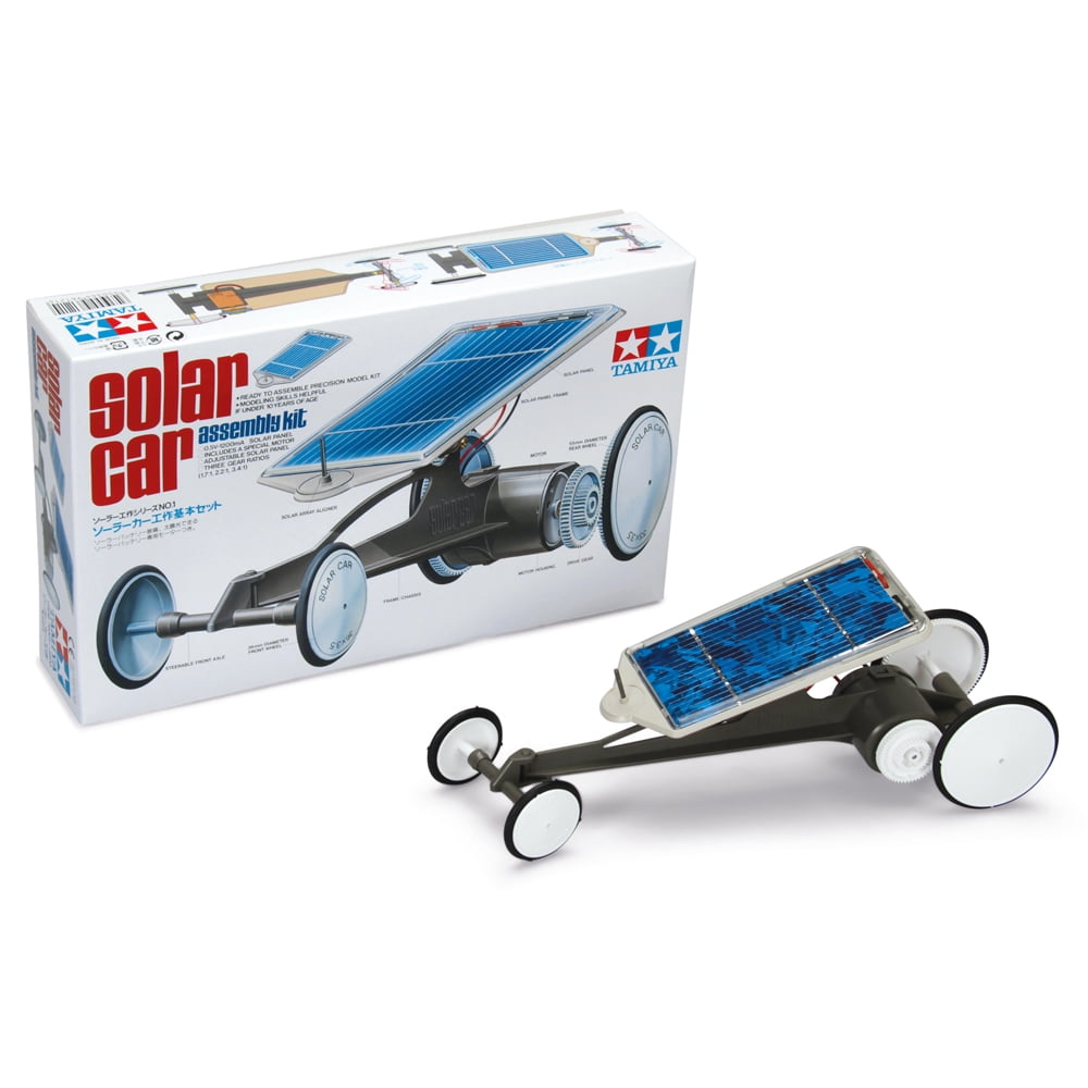 Solar Car Assembly Kit, Solar Panel Powered Lightweight Car