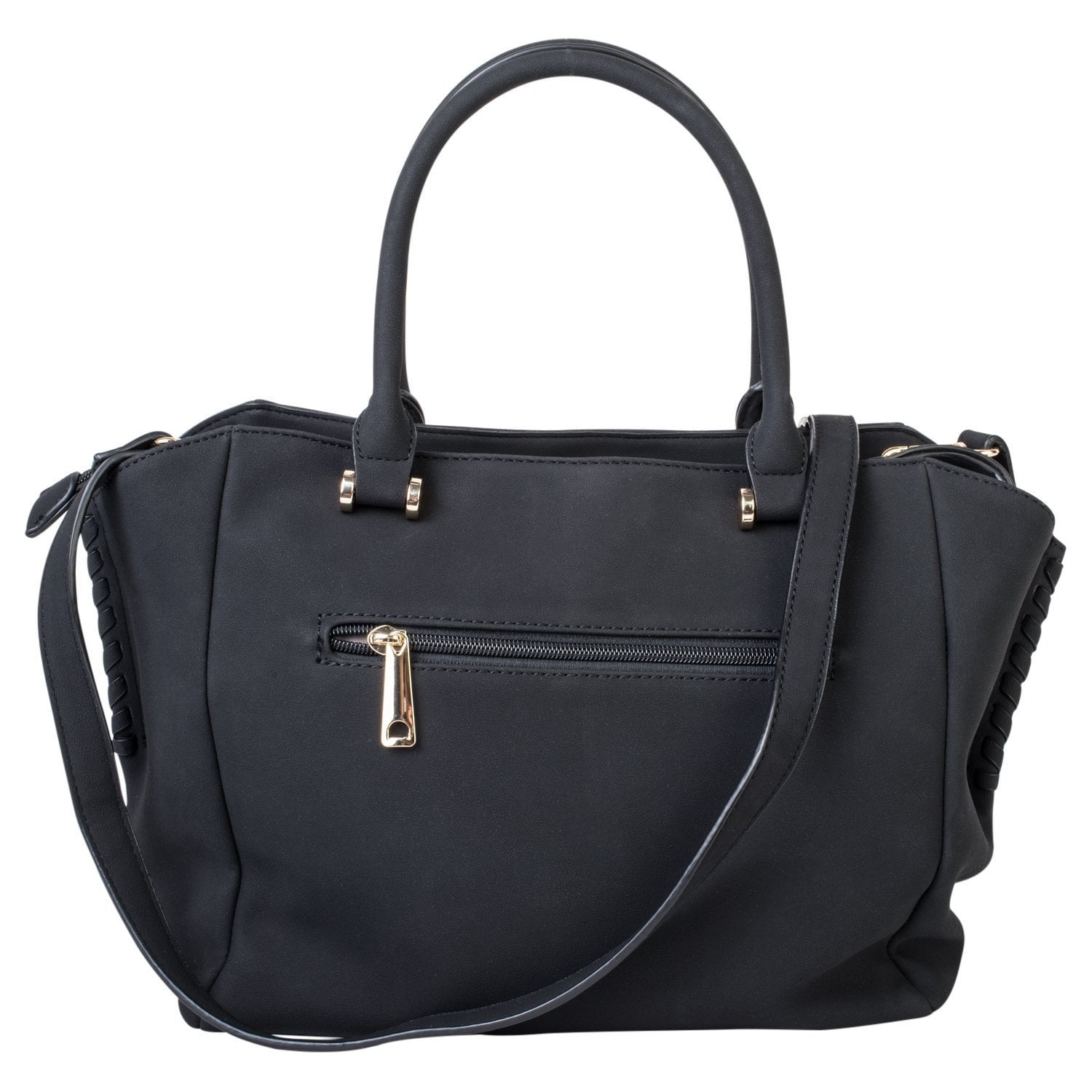 Handbag Shoulder Bag Satchel PU Leather with Adjustable Crossbody Strap ...