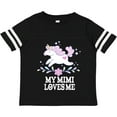 thumbnail image 3 of Inktastic My Mimi Loves Me Unicorn Girls Toddler T-Shirt, 3 of 5
