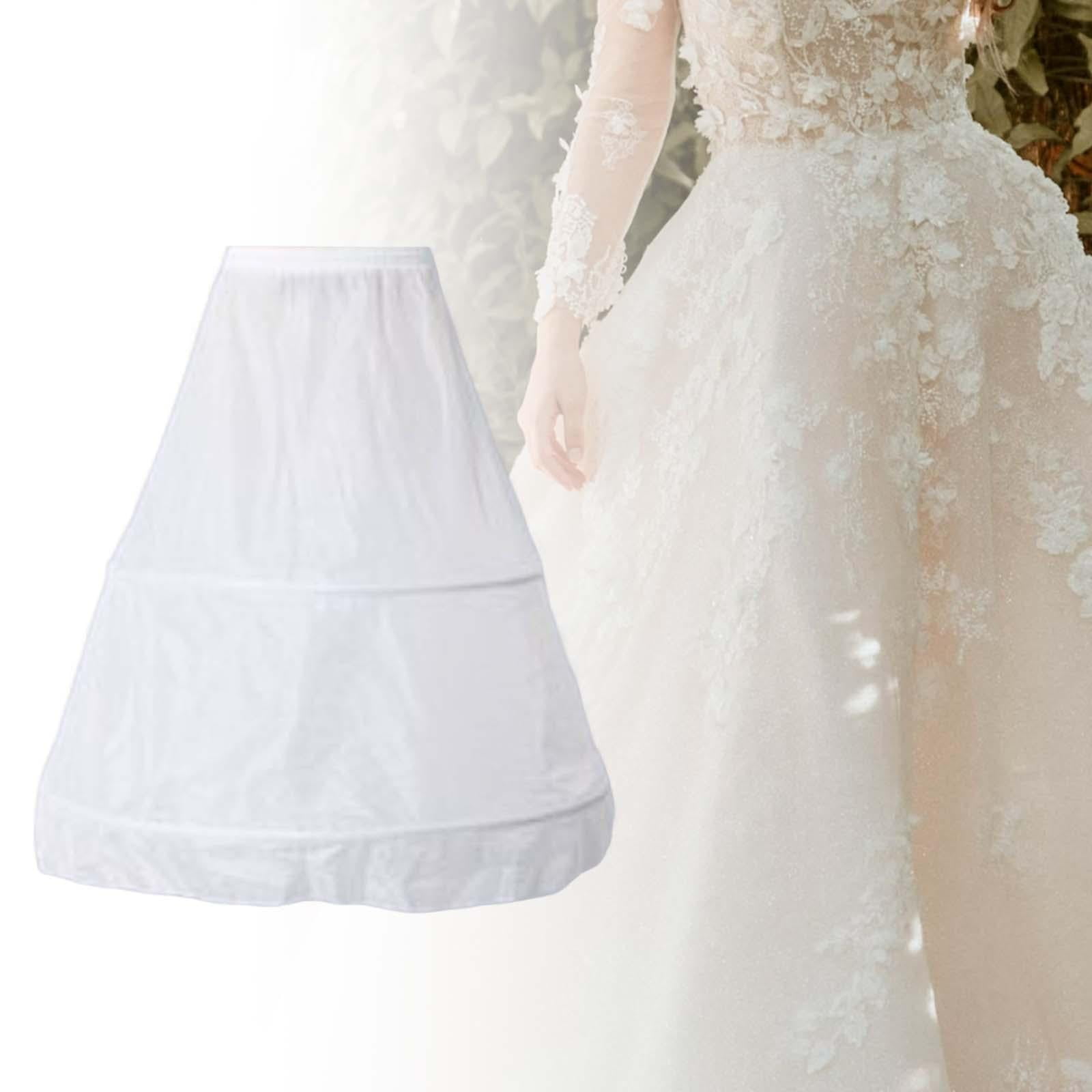 simhoa Crinoline de Mariage 2 Cerceaux Jupon Crinoline de Mariee Elastique Walmart