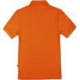 thumbnail image 2 of A2Y Men's Soft Quick Dry Durable Golf Short Sleeve Polo Shirts Orange M, 2 of 4