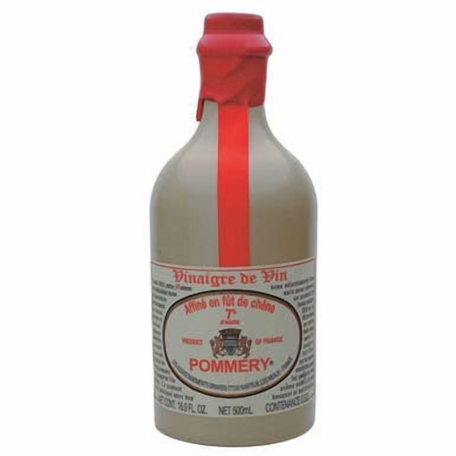 Aged Red Wine Vinegar in a Sandstone Bottle - 16.9oz