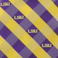 thumbnail image 2 of LSU Tigers Woven Checkered Tie - Purple/Gold, 2 of 2