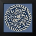 thumbnail image 2 of Zarris, Chariklia 20x20 Black Modern Framed Museum Art Print Titled - UA CH Indigo Earthenware II, 2 of 5