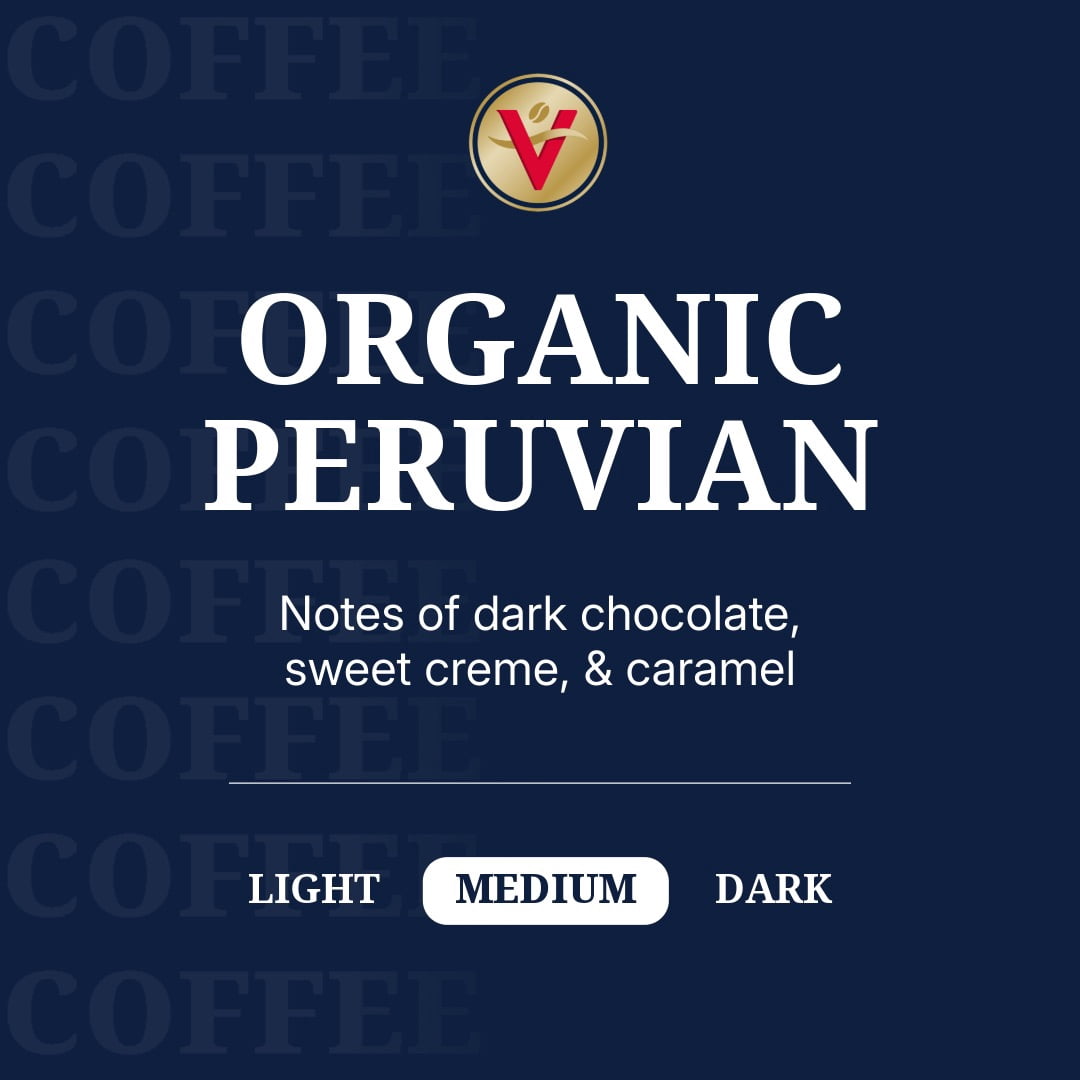 Victor Allen's Coffee Organic Peruvian, Medium Roast, 80 Count, Single Serve Coffee Pods for Keurig K-Cup Brewers