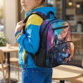 thumbnail image 2 of KUIFORTI Cool Wolf Toddler Backpack for Boys Kids School Bag with Multiple Storage Pockets Adjustable Straps Durable Polyester for Preschool Kindergarten Daily Use, 2 of 7