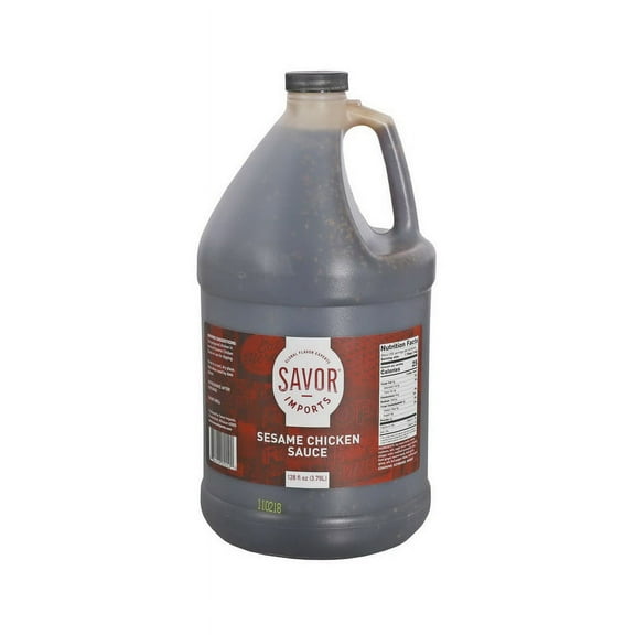 Savor Imports Sesame Chicken Sauce, 1 Gallon, 4 Per Case