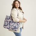 thumbnail image 4 of Bolso de tela Vera Bradley de algodón Vera Amethyst Plaid para mujer, 4 of 6