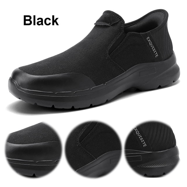 Deporte Zapatos Casuales Mocasín Lona Cómoda Con Viscoelástica para Hombres