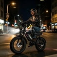 thumbnail image 4 of Electric Bike for Adults, 2000W Peak Motor 20"x4.0" Fat Tire Bicycle, 48V 23Ah Removable Battery 80 Miles, 34MPH High Speed Mountain Ebike with Dual Hydraulic Brakes & Full Suspension, and 7-Speed, 4 of 8