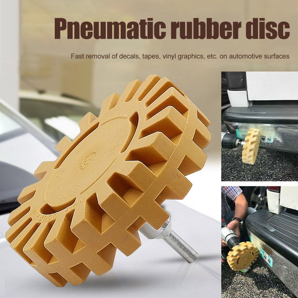 Portable Pneumatic Wheel Rubber Degumming Grinding Polishing Tire Wheel Tool 1PC