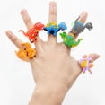 thumbnail image 4 of Anillo de dinosaurio femenino, anillo de PVC, anillo de dibujos animados para niños, regalo pequeño, regalo para niños, 4 of 4