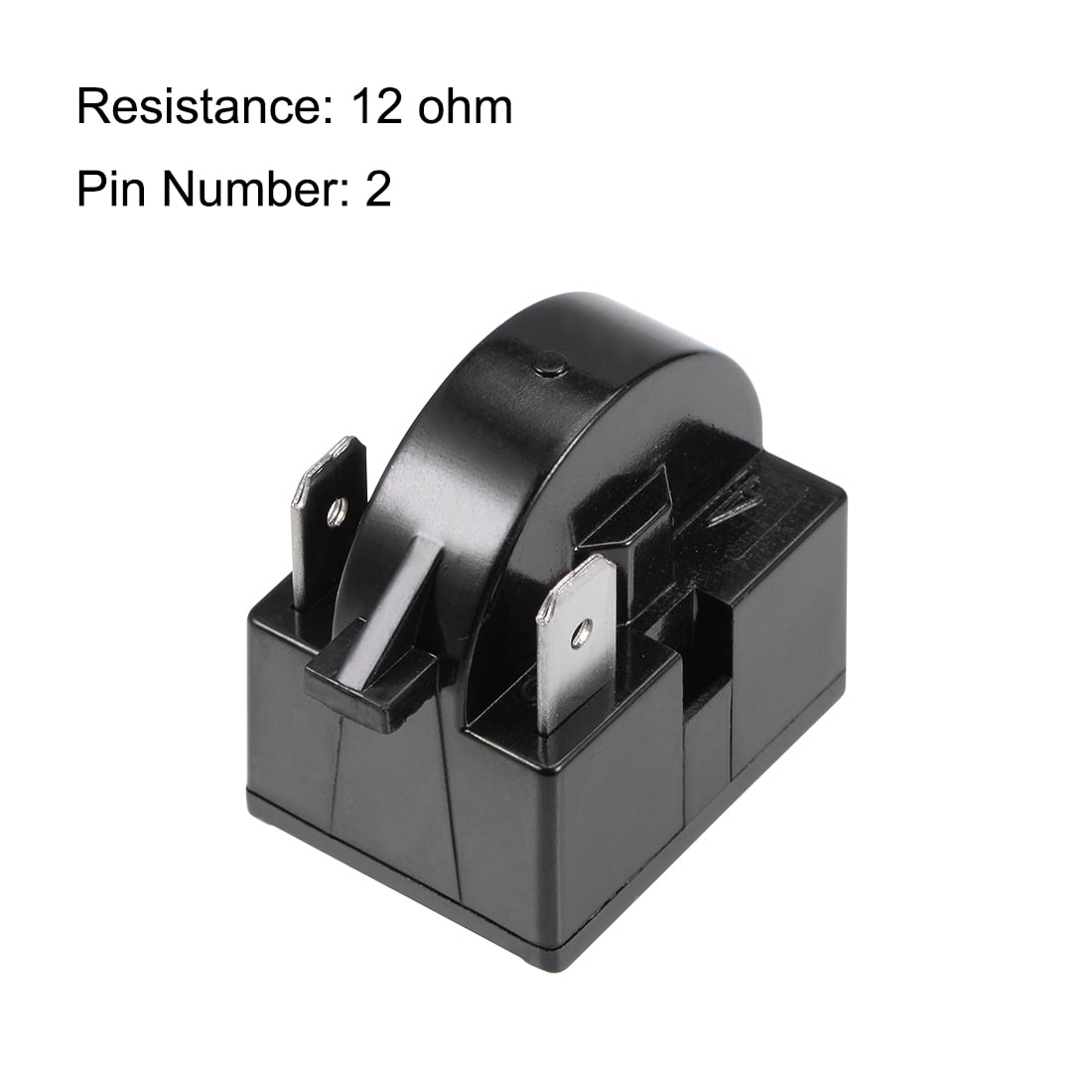 Refrigerator PTC Starter Relay 12 Ohm 2 Pin + Freezer Compressor