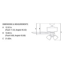 Hunter Fan Company 53094 Cortland Ceiling Fan With 5 Dark Cherry