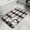 Black, variant on Brown Plaid Washable Area Rugs for Living Room Bedroom, Large Non Slip Indoor Floor Carpet Absorbent Low Pile Modern Abstract Ombre Gingham Checkered Door Mat Rugs for Bathroom Entryway 47.2"x63"
