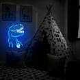 thumbnail image 3 of Letrero de neón Jimeva Dinosaur T-REX para decoración de pared, regulable por USB, 3 of 6